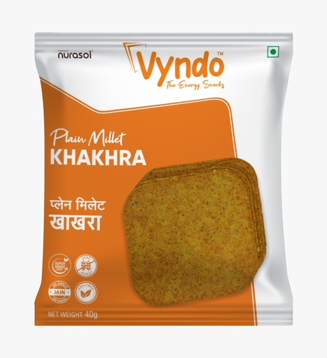 [Plain Millet Khakhra 40gms] Plain Millet Khakhra 40gms