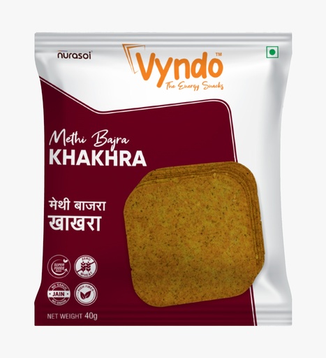 [Methi Bajra Khakhra 40gms] Methi Bajra Khakhra 40gms