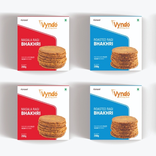 [Vyndo Ragi Bhakhri Combo] Vyndo Ragi Bhakhri Combo