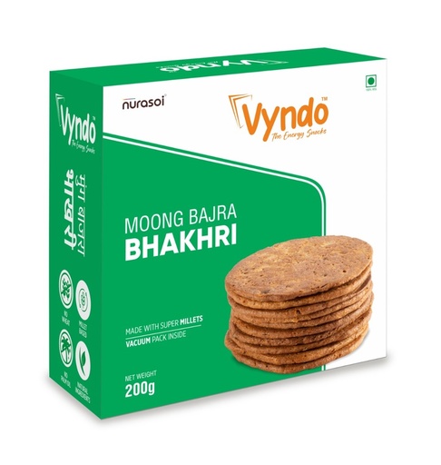 [Moong Bajra Bhakhri 200 gms (Export)] Moong Bajra Bhakhri 200 gms (Export)